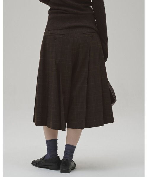 TODAYFUL（トゥデイフル）の「Pleats Bermuda Pants（その他パンツ・レディース・マルチ/ブラック・38inch/36inch）」の9枚目の写真