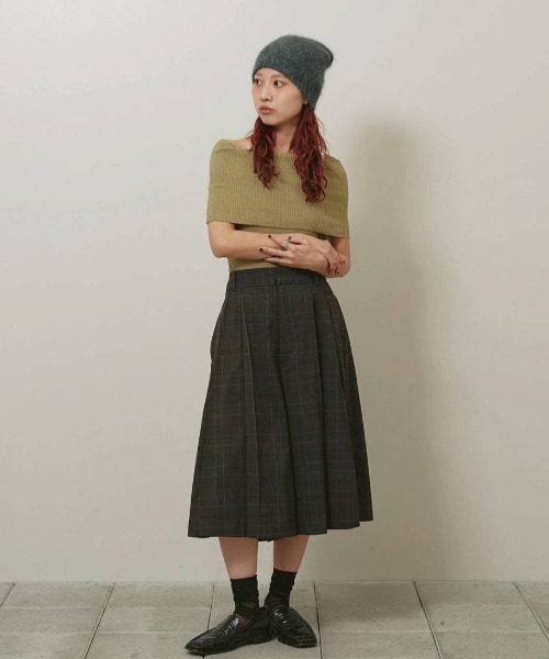TODAYFUL（トゥデイフル）の「Pleats Bermuda Pants（その他パンツ・レディース・マルチ/ブラック・38inch/36inch）」の21枚目の写真