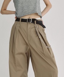 duei（デュイ）の「ハイウエストツータックチノパンツ（チノパンツ）」