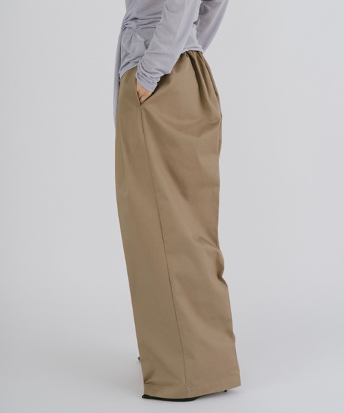 duei（デュイ）の「ハイウエストツータックチノパンツ（チノパンツ