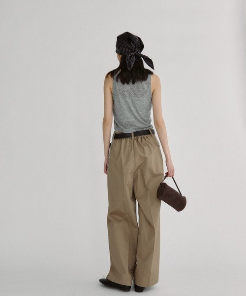 duei（デュイ）の「ハイウエストツータックチノパンツ（チノパンツ