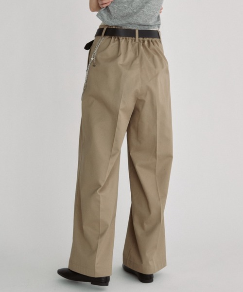 duei（デュイ）の「ハイウエストツータックチノパンツ（チノパンツ
