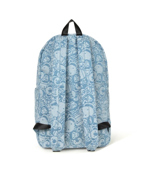 A BATHING APE(アベイシングエイプ)の「BABY MILO LARGE BACKPACK #4(バックパック/リュック・メンズ・サックスブルー・FREE)」の3枚目の写真