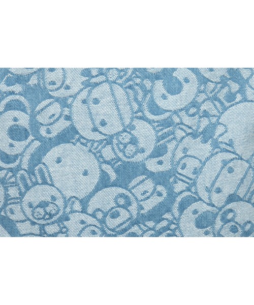 A BATHING APE(アベイシングエイプ)の「BABY MILO LARGE BACKPACK #4(バックパック/リュック・メンズ・サックスブルー・FREE)」の4枚目の写真