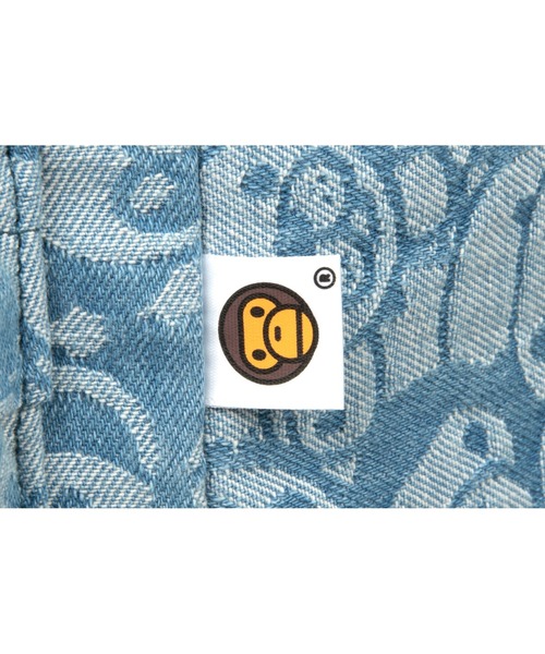 A BATHING APE(アベイシングエイプ)の「BABY MILO LARGE BACKPACK #4(バックパック/リュック・メンズ・サックスブルー・FREE)」の5枚目の写真