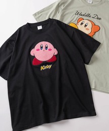 make a ray! | 【71】星のカービィ ワドルディ サガラ刺繍 クルーネックTシャツ/ユニセックス/レディース/メンズ(Tシャツ/カットソー)