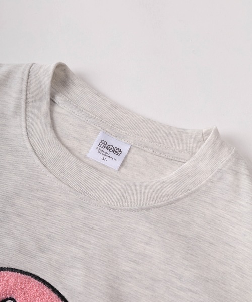 make a ray!(メイク ア レイ!)の「【71】星のカービィ ワドルディ サガラ刺繍 クルーネックTシャツ/ユニセックス/レディース/メンズ(Tシャツ/カットソー・レディース・ライトグリーン/アッシュグレー/ブラック/ネイビー・M/XL/L)」の7枚目の写真