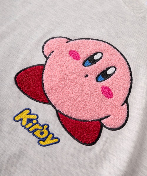 make a ray!(メイク ア レイ!)の「【71】星のカービィ ワドルディ サガラ刺繍 クルーネックTシャツ/ユニセックス/レディース/メンズ(Tシャツ/カットソー・レディース・ライトグリーン/アッシュグレー/ブラック/ネイビー・M/XL/L)」の10枚目の写真