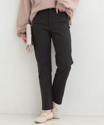 SHOO・LA・RUE | 【洗濯機可/SS-LL/ストレッチ】すらっときれい見え 大人のストレートパンツ(その他パンツ)