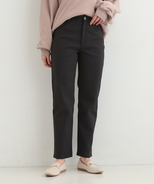 SHOO・LA・RUE(シューラルー)の「【洗濯機可/SS-LL/ストレッチ】すらっときれい見え 大人のストレートパンツ(その他パンツ・レディース・ナチュラル/オフホワイト/ブラック・01/02/10/04/03)」の21枚目の写真