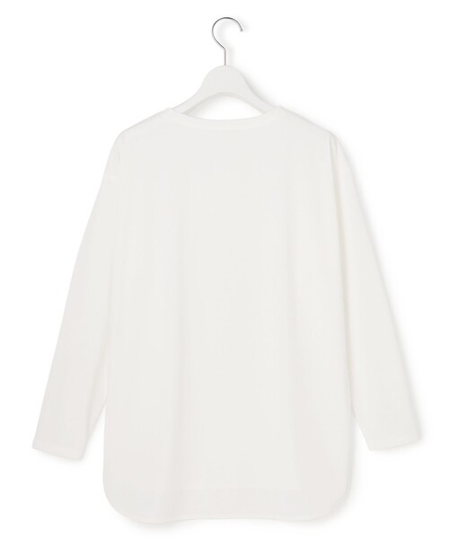 23区(ニジュウサンク)の「ジョーゼットトリコット TEEブラウス(Tシャツ/カットソー・レディース・ホワイト系・38)」の9枚目の写真