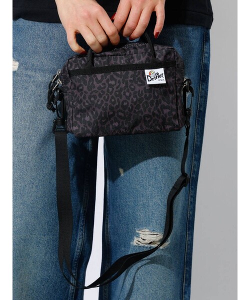 Drifter(ドリフター)の「【Drifter/ドリフター】Tiffin Mini Bag/ティフィンミニバッグ/ショルダーバッグ(ショルダーバッグ・レディース・その他2/その他1/パープル/エメラルド/ブラック・フリー)」の2枚目の写真