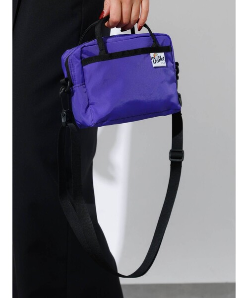 Drifter(ドリフター)の「【Drifter/ドリフター】Tiffin Mini Bag/ティフィンミニバッグ/ショルダーバッグ(ショルダーバッグ・レディース・その他2/その他1/パープル/エメラルド/ブラック・フリー)」の4枚目の写真
