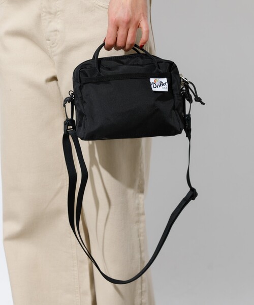 Drifter(ドリフター)の「【Drifter/ドリフター】Tiffin Mini Bag/ティフィンミニバッグ/ショルダーバッグ(ショルダーバッグ・レディース・その他2/その他1/パープル/エメラルド/ブラック・フリー)」の9枚目の写真