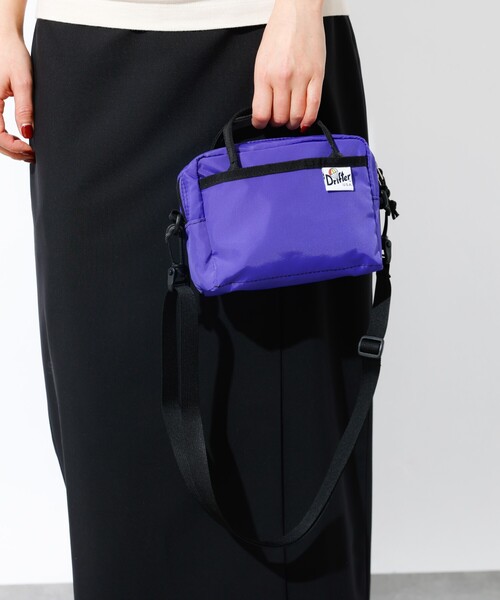 Drifter(ドリフター)の「【Drifter/ドリフター】Tiffin Mini Bag/ティフィンミニバッグ/ショルダーバッグ(ショルダーバッグ・レディース・その他2/その他1/パープル/エメラルド/ブラック・フリー)」の12枚目の写真