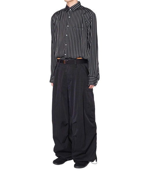 kolor(カラー)の「【kolor/カラー】26SCM-B09119 L/S SHIRT(シャツ/ブラウス・メンズ・ブラック/グレー・3/2)」の7枚目の写真