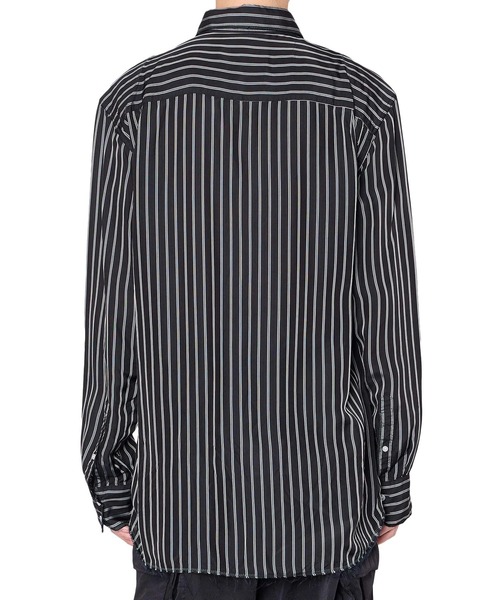 kolor(カラー)の「【kolor/カラー】26SCM-B09119 L/S SHIRT(シャツ/ブラウス・メンズ・ブラック/グレー・3/2)」の8枚目の写真