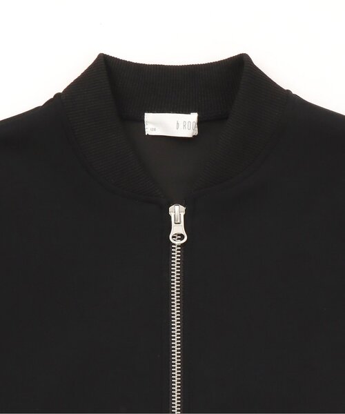 b・ROOM（ビールーム）の「【セットアップ対応・スクール対応】さらっと羽織れるブルゾン（ブルゾン・キッズ・ブラック/ブルーグレー/グレイッシュベージュ・110cm/100cm/150cm/140cm/120cm/130cm）」の8枚目の写真