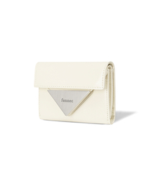 FENNEC（フェネック）の「CRINKLE TRIANGLE DOCO WALLET - VANILLA（財布）」