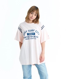 ROXY ウィメンズ SURF CITY Tシャツ 【2026年春夏モデル】/ロキシー半袖Tシャツ