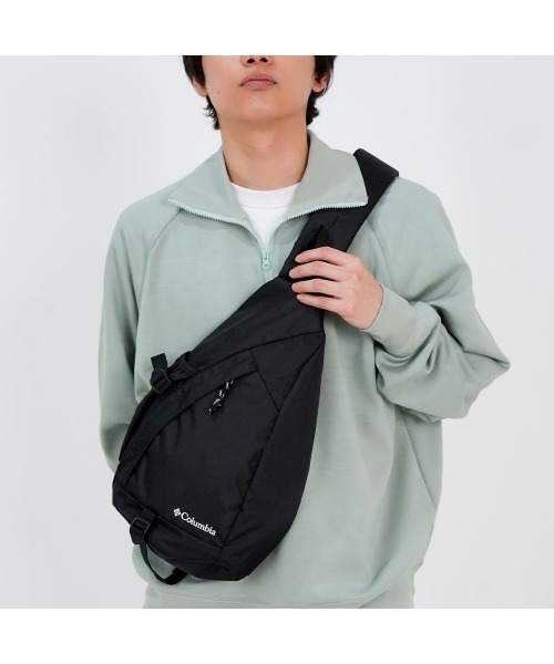 Columbia(コロンビア)の「撥水 ボディーバッグ サコッシュ 8L(ボディバッグ/ウエストポーチ・メンズ・グレー/ブラック/カーキ・FREE)」の21枚目の写真