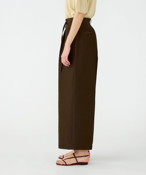 BALLSEY(ボールジィ)の「コットンシルクダブルクロス ストレートワイドパンツ(その他パンツ・レディース・ピンク/ブラウン・36/34)」の5枚目の写真