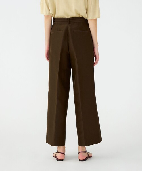 BALLSEY(ボールジィ)の「コットンシルクダブルクロス ストレートワイドパンツ(その他パンツ・レディース・ピンク/ブラウン・36/34)」の6枚目の写真