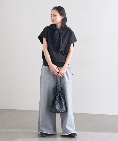 LAYAS(レイヤーズ)の「【LAYAS/レイヤーズ】BACK LACE N/S P/O(Tシャツ/カットソー・レディース・ホワイト/ブラック・FREE)」の19枚目の写真