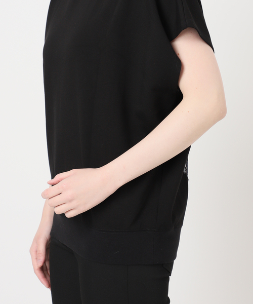 LAYAS(レイヤーズ)の「【LAYAS/レイヤーズ】BACK LACE N/S P/O(Tシャツ/カットソー・レディース・ホワイト/ブラック・FREE)」の11枚目の写真