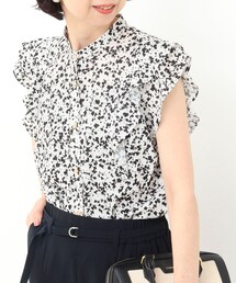 MICO COULIER | 肩フリルブラウス(シャツ/ブラウス)