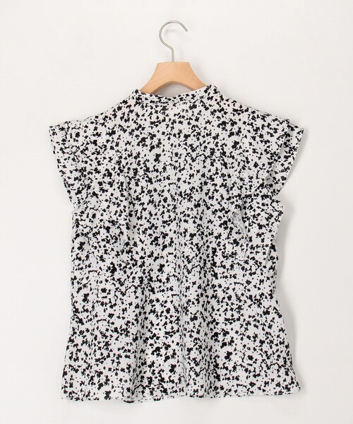 MICO COULIER（ミコクリエ）の「肩フリルブラウス（シャツ/ブラウス・レディース・ホワイト系その他/ブラック系その他・38）」の14枚目の写真