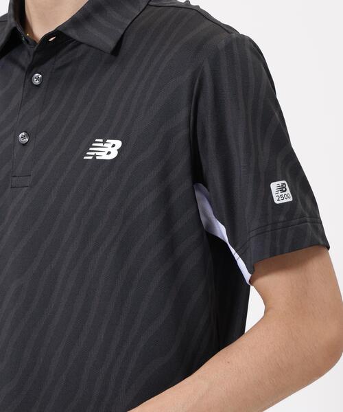 New Balance Golf(ニューバランスゴルフ)の「【new balance golf】トーナルゼブラ柄 半袖 カラーシャツ (MENS)(ポロシャツ・メンズ・ブラック/グレー系その他・MEDIUM/X-LARGE/LARGE)」の13枚目の写真