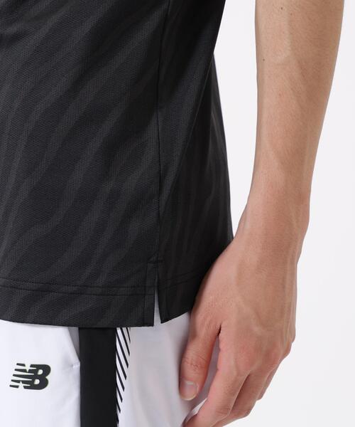 New Balance Golf(ニューバランスゴルフ)の「【new balance golf】トーナルゼブラ柄 半袖 カラーシャツ (MENS)(ポロシャツ・メンズ・ブラック/グレー系その他・MEDIUM/X-LARGE/LARGE)」の14枚目の写真