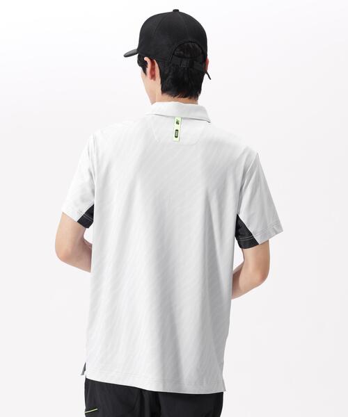 New Balance Golf(ニューバランスゴルフ)の「【new balance golf】トーナルゼブラ柄 半袖 カラーシャツ (MENS)(ポロシャツ・メンズ・ブラック/グレー系その他・MEDIUM/X-LARGE/LARGE)」の19枚目の写真