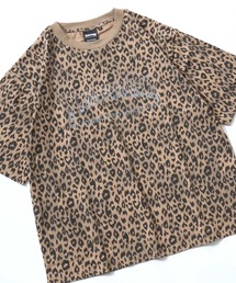 THRASHER(スラッシャー)総柄Tシャツ 半袖 メンズ レディース/ボーダー ドット カモフラ レオパード ロゴ刺繍