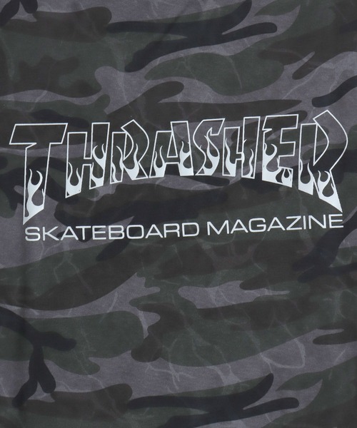 THRASHER(スラッシャー)の「THRASHER(スラッシャー)総柄Tシャツ 半袖 メンズ レディース/ボーダー ドット カモフラ レオパード ロゴ刺繍(Tシャツ/カットソー・メンズ・ブラック系その他2/グレー系その他/ブラック系その他/ベージュ系その他/グリーン系その他/グレー系その他2・L/M/FREE)」の12枚目の写真