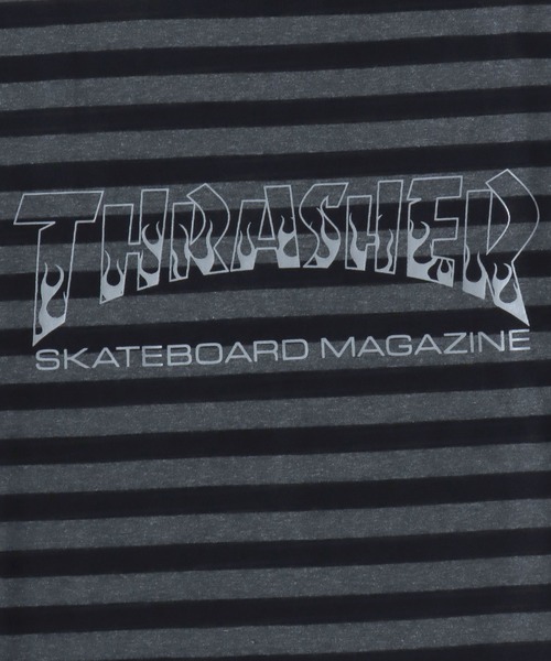 THRASHER(スラッシャー)の「THRASHER(スラッシャー)総柄Tシャツ 半袖 メンズ レディース/ボーダー ドット カモフラ レオパード ロゴ刺繍(Tシャツ/カットソー・メンズ・ブラック系その他2/グレー系その他/ブラック系その他/ベージュ系その他/グリーン系その他/グレー系その他2・L/M/FREE)」の10枚目の写真