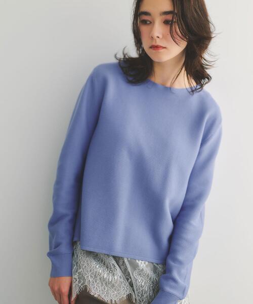 OPAQUE.CLIP（オペークドットクリップ）の「裾レースタンクトップ【洗濯機OK】（タンクトップ・レディース・ホワイト・38/40/42）」の6枚目の写真