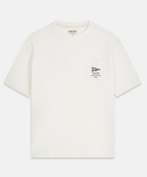 GUESS JEANS BOXY Slub Pique Shirt | GUESS(ゲス) JAPAN 公式