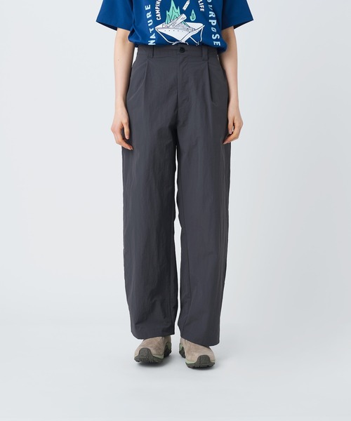 Snow Peak(スノーピーク)の「Snow Peak / Nylon Washer Trousers ナイロンワッシャートラウザー(その他パンツ・メンズ・ブラック/グレイッシュベージュ/チャコール・S/L/M)」の3枚目の写真