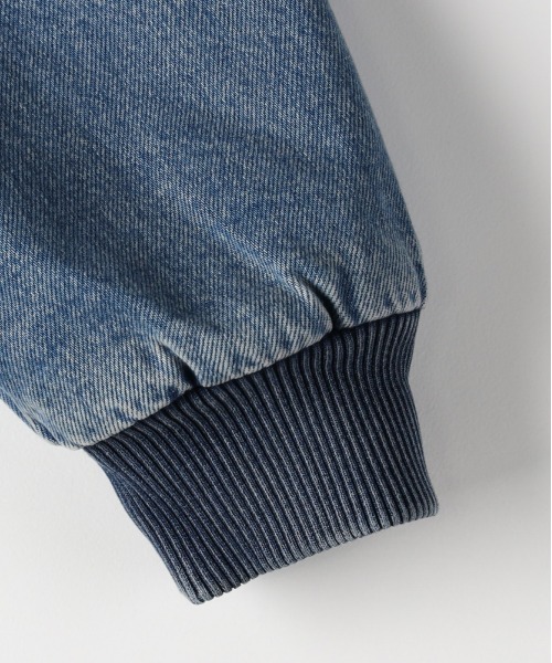 Levi's（リーバイス）の「「WORKWEAR」デニムフードジャケット (キルティングライナー / 保温性 / シーズンレスアウター)（デニムジャケット・メンズ・ダークインディゴブルー・M/L/S）」の10枚目の写真