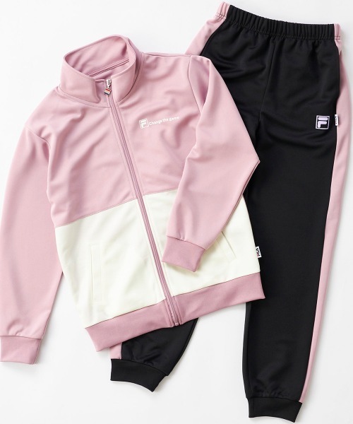 セール】【FILA:フィラ】キッズジャージ上下セット 通学 林間学校