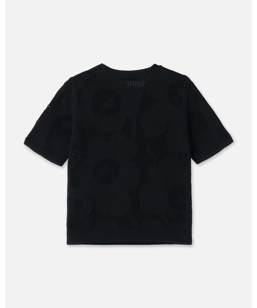 marimekko（マリメッコ）の「Vilkkuu Unikko / Knitted top（ニット/セーター・レディース・ブラック・X-SMALL/SMALL/MEDIUM/LARGE）」の6枚目の写真