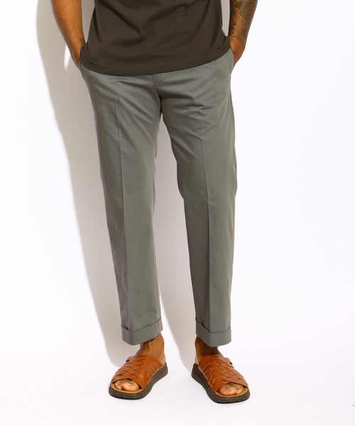ROTAR（ローター）の「Cool Touch Two tuck Trousers（チノパンツ・メンズ・グレー/ブルー/アイボリー/ブラック・MEDIUM/LARGE/X-LARGE）」の5枚目の写真