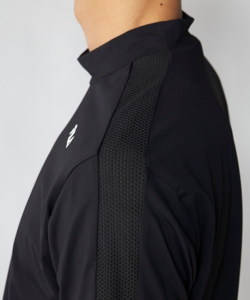 FILA GOLF(フィラゴルフ )の「【FILA GOLF:フィラゴルフ】半袖モックネックシャツ 吸汗速乾 接触冷感 ゴルフ(シャツ/ブラウス・メンズ・オフホワイト/ネイビー/ブラック・X-LARGE/LARGE/XX-LARGE/MEDIUM)」の20枚目の写真