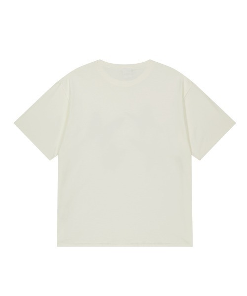 MAHAGRID(マハグリッド)の「『mahagrid/マハグリッド』PIGMENT BUTTERFLY GOTH TEE/ピグメント バタフライ ゴス Tシャツ(Tシャツ/カットソー・レディース・アイボリー/チャコールグレー・M)」の7枚目の写真