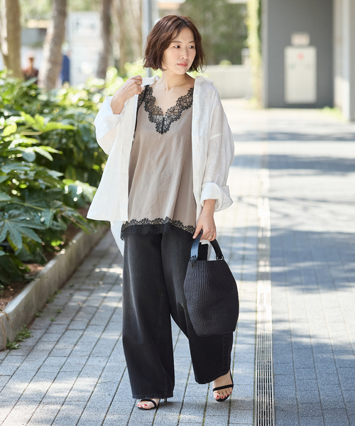 新品JOURNAL STANDARD L'ESSAGE リバーレースキャミ journal standard L'essage（ジャーナルスタンダード レサージュ