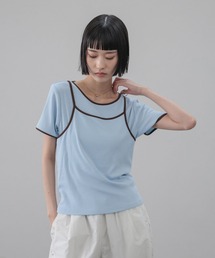 LOWRYS FARM | ハイショク２ＰプルオーバーＳＳ 638386(Tシャツ/カットソー)