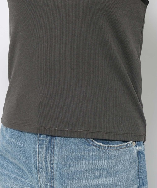 LOWRYS FARM(ローリーズファーム)の「ハイショク2PプルオーバーSS 638386(Tシャツ/カットソー・レディース・ホワイト/ブルー/グレー/アイボリー・FREE)」の11枚目の写真