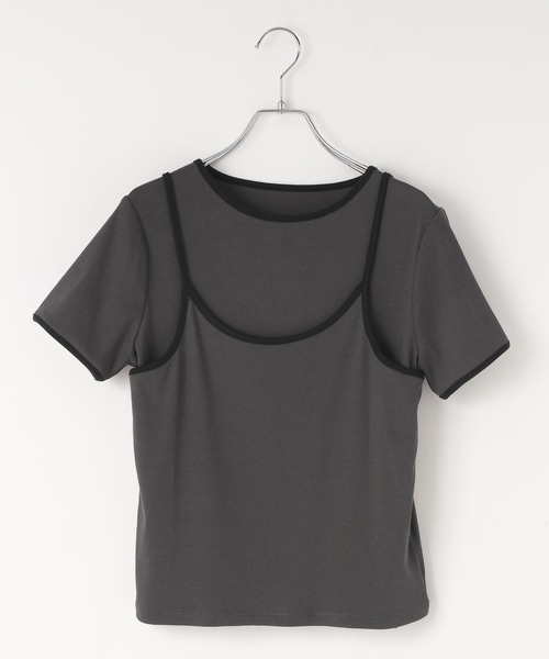 LOWRYS FARM(ローリーズファーム)の「ハイショク2PプルオーバーSS 638386(Tシャツ/カットソー・レディース・ホワイト/ブルー/グレー/アイボリー・FREE)」の17枚目の写真